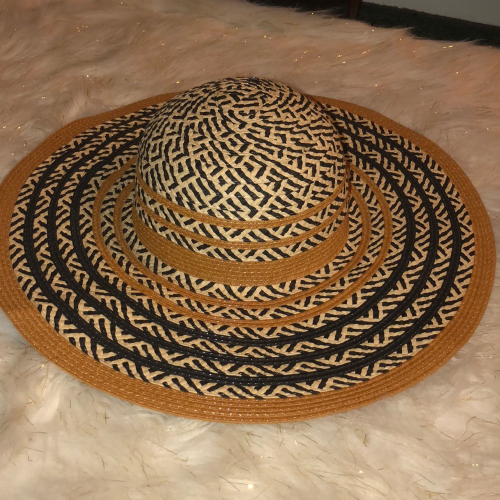 SOLD Express Patterned Sun/Floppy Hat